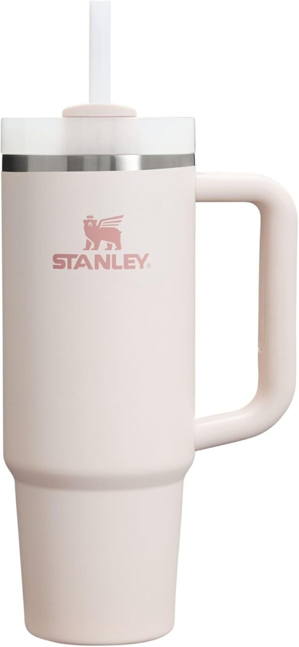 Stainless Steel Vacuum Insulated Tumbler with Lid and Straw for Water, Iced Tea or Coffee