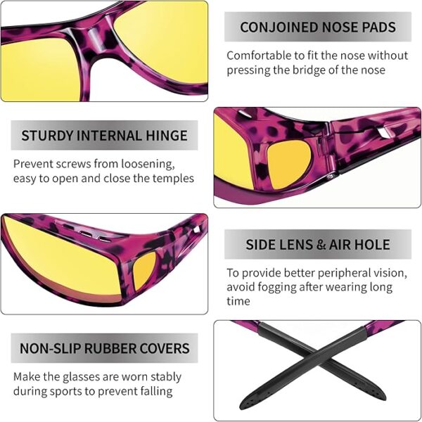 URUMQI Night Vision Driving Glasses - Image 3