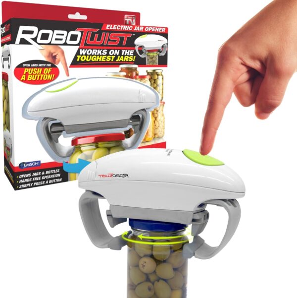 Robotwist Jar Opener, Automatic Jar Opener
