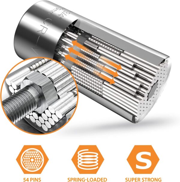 Socket Set with Power Drill Adapter(7-19 MM) - Image 5