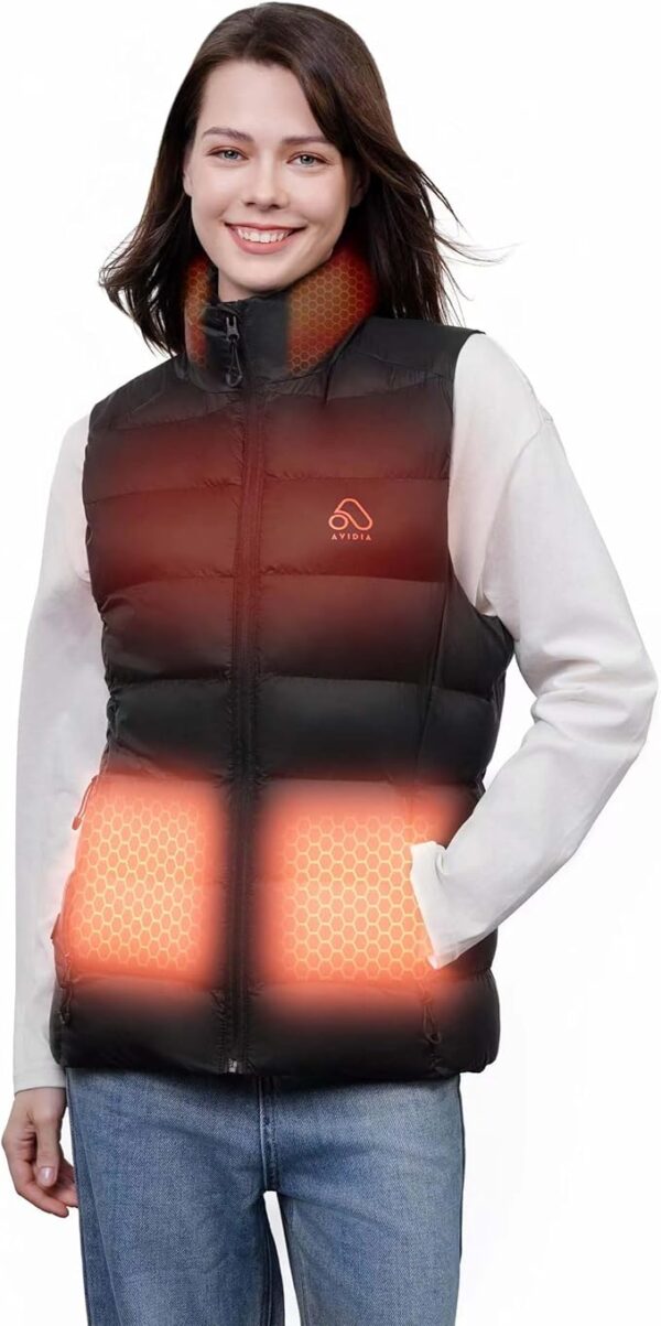 AVIDIA Heated Vest for Women with Battery Pack