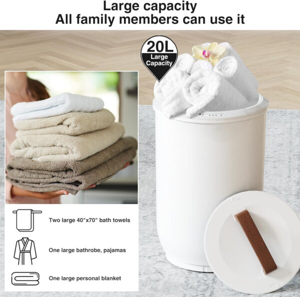 SAMEAT Heated Towel Warmers for Bathroom - Image 3