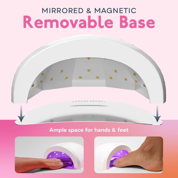 UV LED Nail Lamp, SUNUV Gel Nail Light for Nail Polish - Image 3