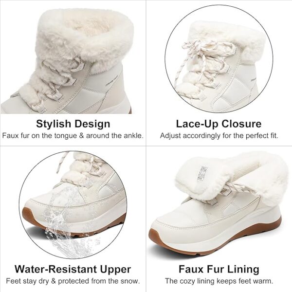 DREAM PAIRS Women's Winter Snow Boots - Image 2