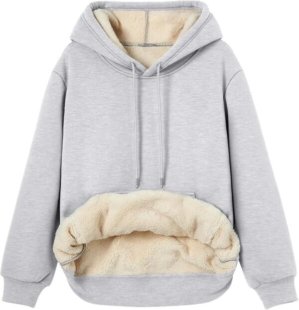 Women's Winter  Sherpa Lined Hoodie