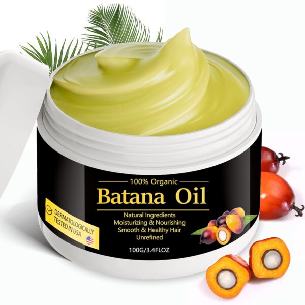 Dr Sebi Raw Batana Oil, 100% Natural Pure Hair Growth Oil