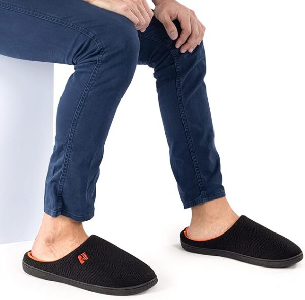 RockDove Men's Original Two-Tone Memory Foam Slipper - Image 4
