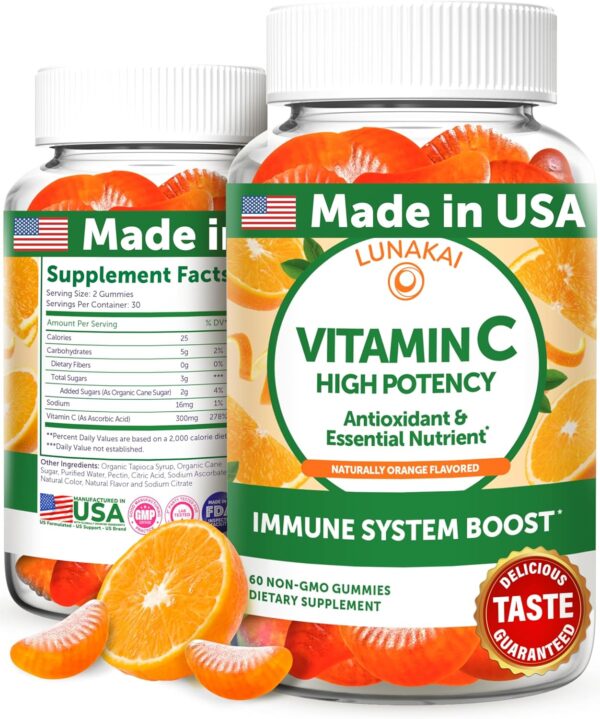 Vitamin C Gummies for Adults and Kids