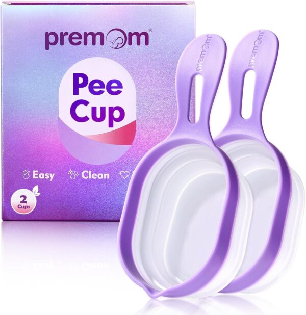 Premom 2 Urine Cups for Ovulation & Pregnancy Tests:
