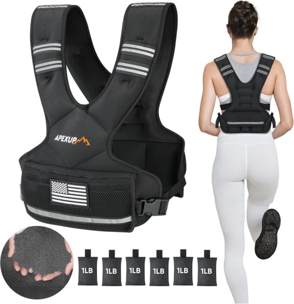 APEXUP Adjustable Weighted Vest